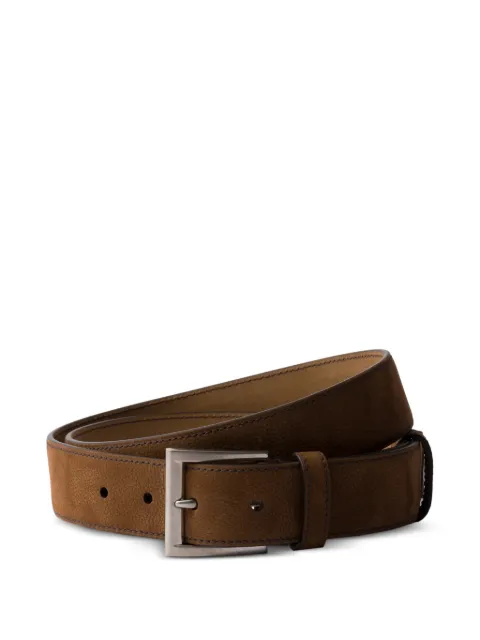 Prada nubuck leather belt Brown 2CC6722GB8