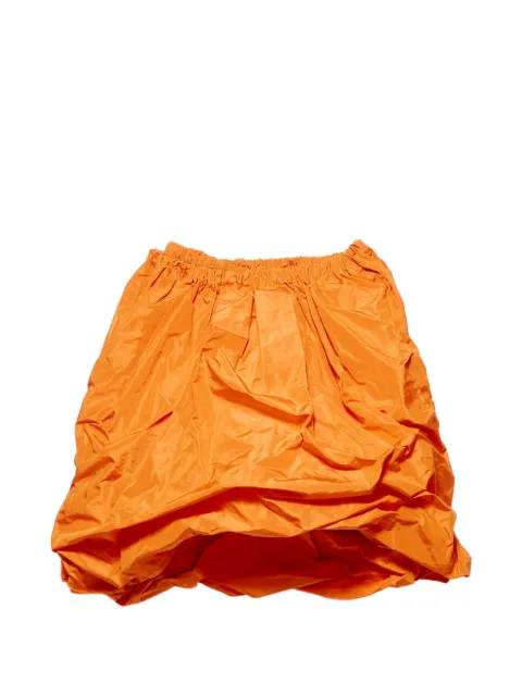 Prada technical taffeta skirt Orange P136ISOOO18LN