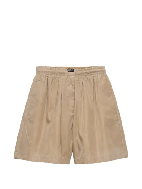 Prada washed Re-nylon shorts Neutrals 22H953SOOO19YE