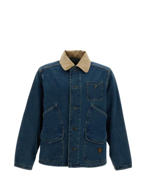 Filson corduroy-collar denim jacket Blue FMCPS0169W1336464