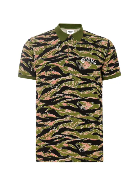 Oakley Tiger Camo piqué polo shirt Green 43444898T