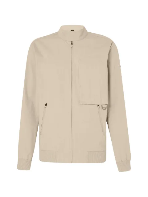 Oakley zip-up panelled jacket Neutrals FOA40000331S