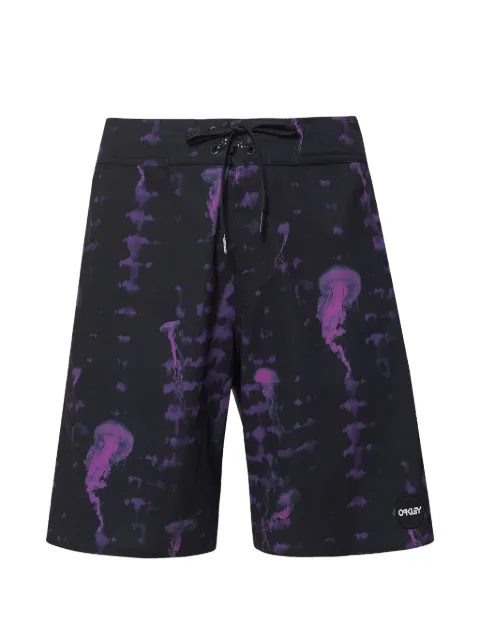 Oakley Jellyfish-print boardshorts Black FOA404307
