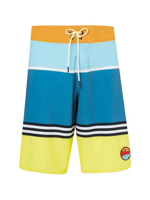 Oakley striped swim shorts Blue FOA40010894E