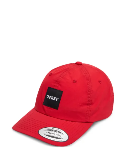 Oakley B1B FreeX logo-patch baseball cap Red FOS900767