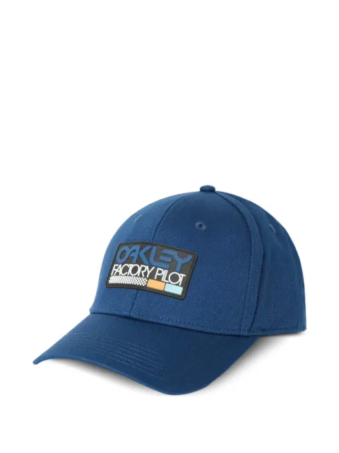 Oakley Tincan rubber-patch cap Blue 912134609