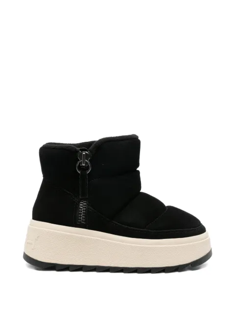 Ash quilted platform boots Black MALICABIS002