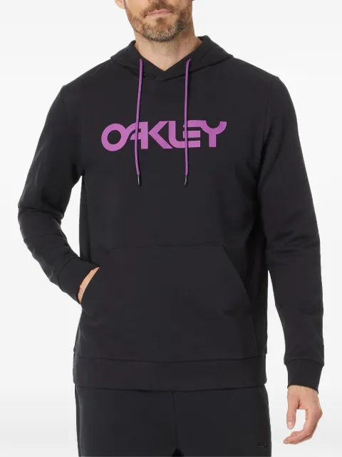 Oakley B1B logo-print hoodie Black FOA402599