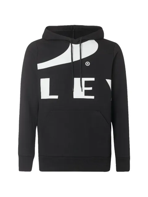 Oakley logo-print hoodie Black 47258902E