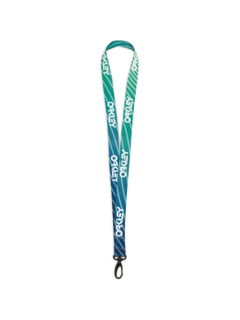Oakley logo-print lanyard Blue FOS9010519V8