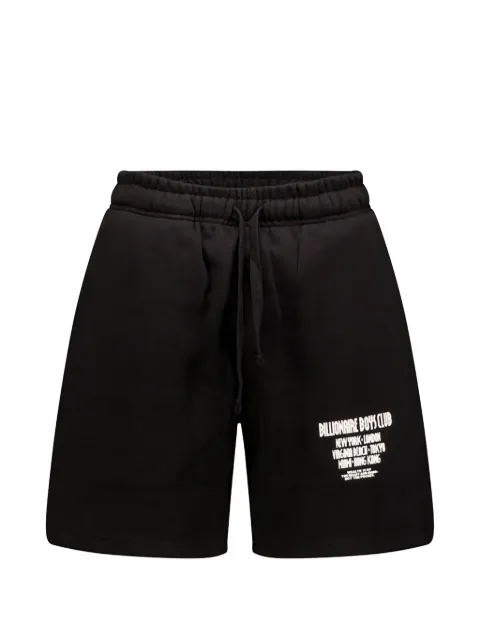 Billionaire Boys Club Satellite logo-print shorts Black 8612103BLK