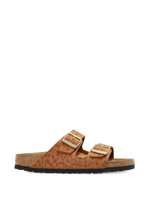 Birkenstock Arizona leopard-print sandals Orange 1031926