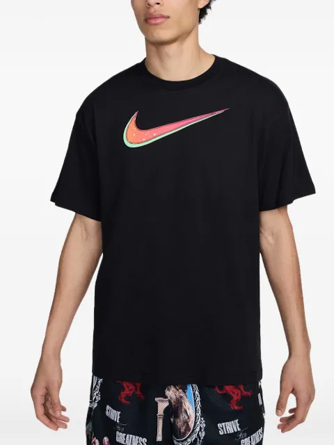 Nike LeBron Max90 graphic-print T-shirt Black FV8406
