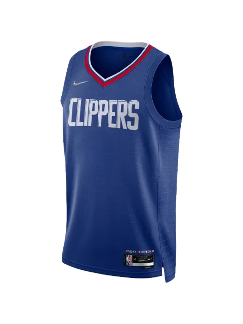 Nike LA Clippers 21/22 Diamond Icon Edition Swingman tank top Blue DN2617