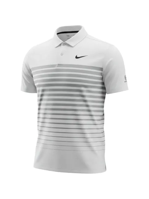 Nike East Lake striped polo shirt White 854258