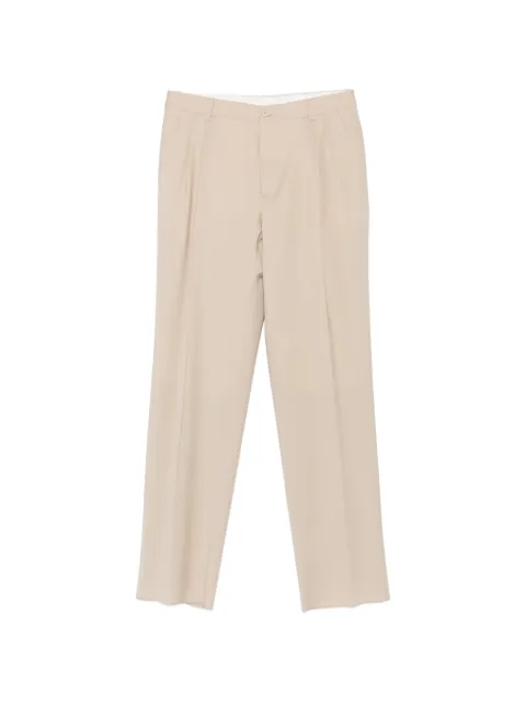 Manuel Ritz pleated-front tailored trousers Neutrals 4032P1003260000