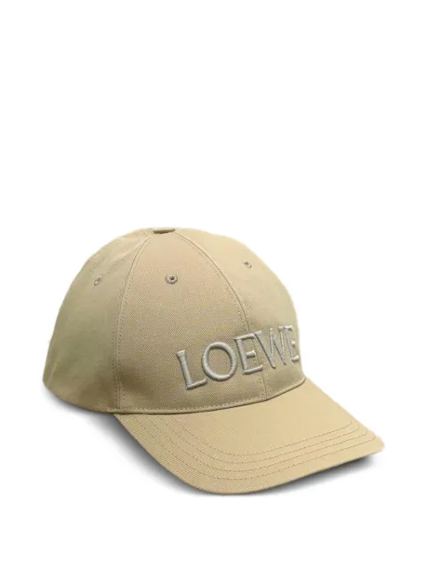 LOEWE logo-embroidered baseball cap Neutrals K820358XAX