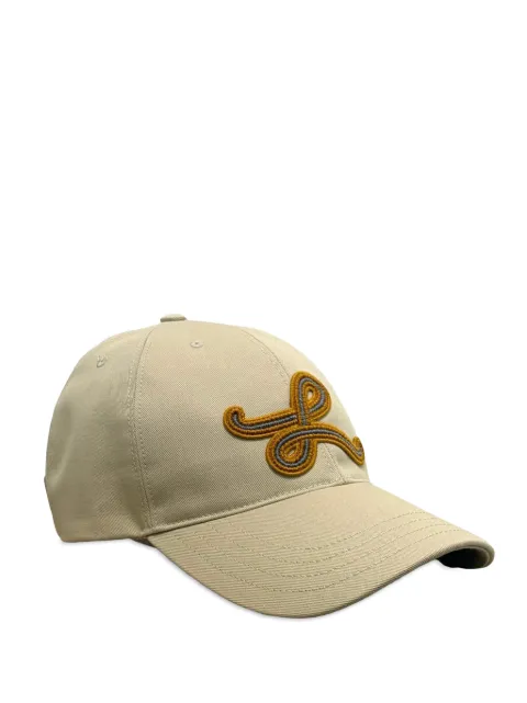 LOEWE L patch cotton cap Neutrals K820358XAM