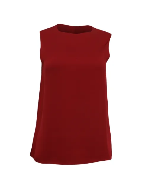 Theory sleeveless silk tank top Red RFCPUUSCL737387W