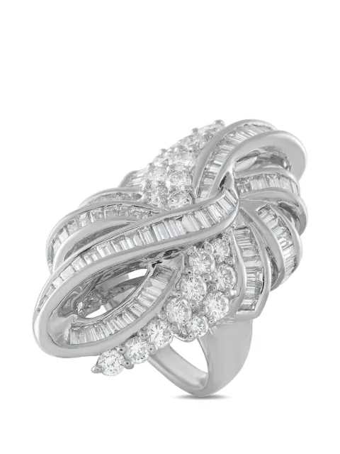 LB Exclusive diamond ring Silver MF18041026
