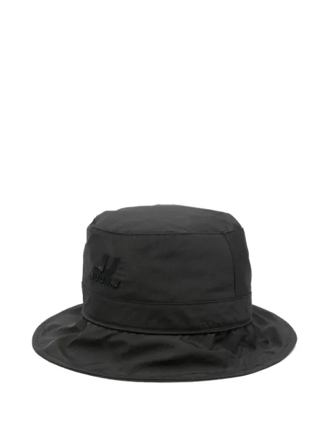 Juun.J ripstop drawstring bucket hat Black JW628BW015