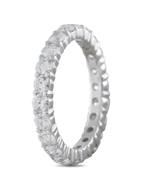 LB Exclusive diamond eternity ring Silver MF16041026