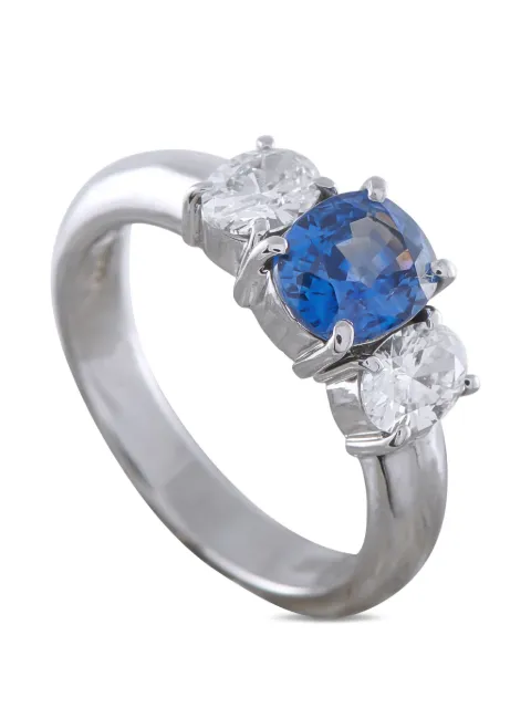 LB Exclusive sapphire and diamond ring Silver MF04041326
