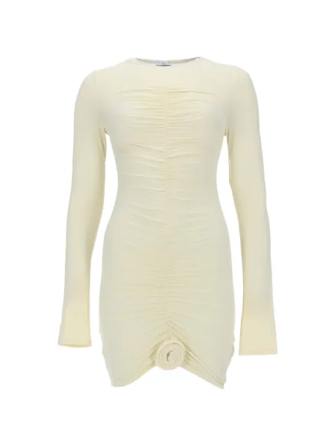 La Reveche Lillibet floral-appliqué mini dress White LILLIBETDRESS