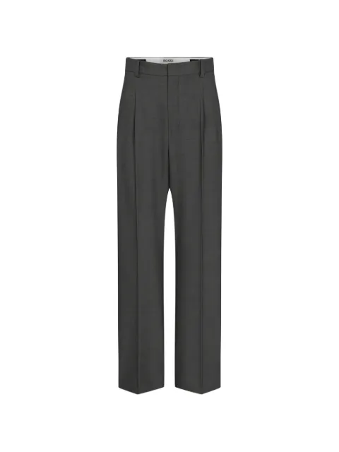 ROSSI Nomy pleated tailored trousers Grey 0070419092
