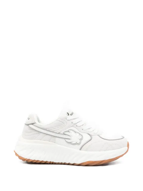 Palm Angels Minster palm-tree patch sneakers White PWIA06MS26LEA001