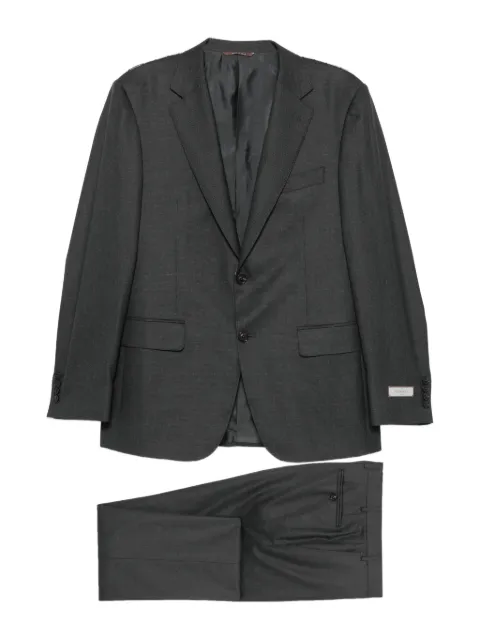 Canali single-breasted wool suit Grey BX00231E12280