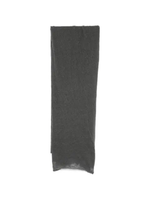 PIN1876 raw-edge scarf Grey 5581101