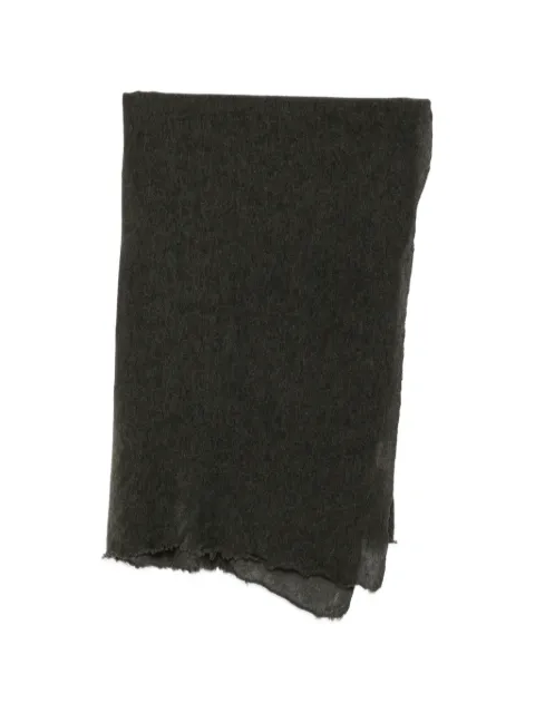 PIN1876 frayed scarf Green 5560121