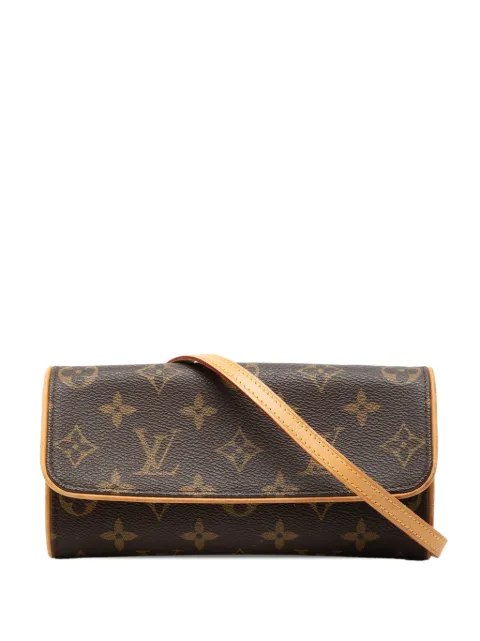Louis Vuitton Pre-Owned 1999 Monogram Pochette Twin PM crossbody bag Brown INDEBVF8Y42ZK372