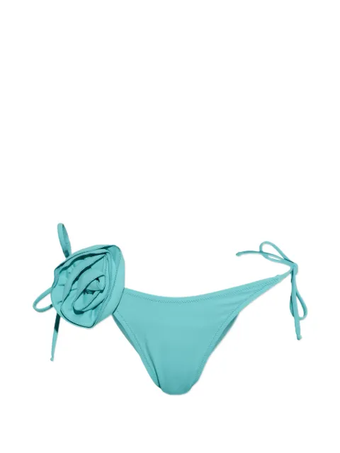 Moschino floral-detail bikini bottoms Blue A59179404