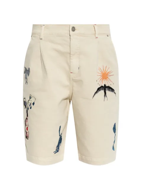 MUNTHE Breyla knee-length shorts Neutrals 261144026188