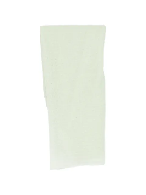 MOULETA frayed scarf Green 612605