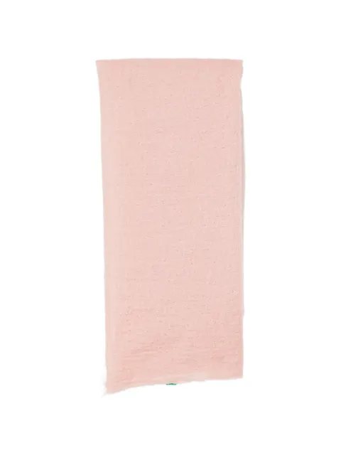 MOULETA frayed-edge scarf Pink 612605