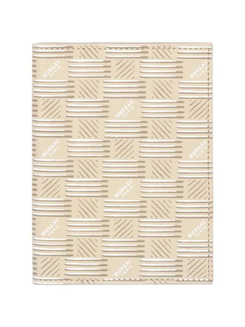 Moreau printed passport holder Neutrals PASPOROS1882CRCR