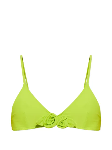Coperni floral-detail bikini Green COPSW01F5021A