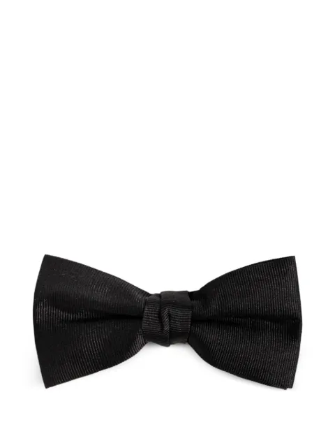 Givenchy ribbed bow tie Black 710011423