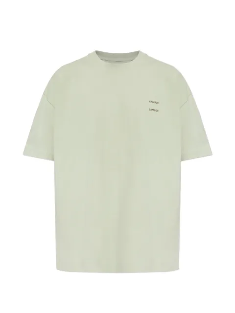 SAMSOE SAMSOE Joel logo-print T-shirt Green M22300126