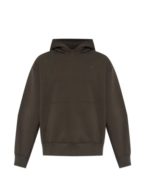Diesel hoodie with logo embroidery Brown A113040GYCJ