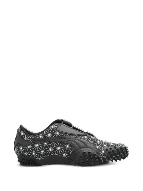 PUMA Mostro Sashiko geometric-print touch-strap sneakers Black 40531001