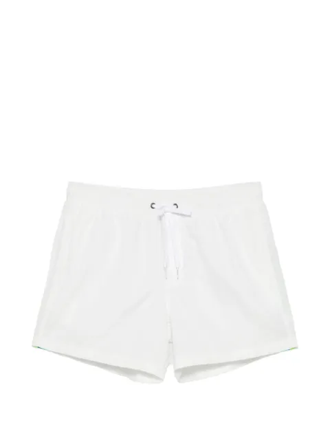 Sundek stripe-trim swim shorts White M504BDP0300