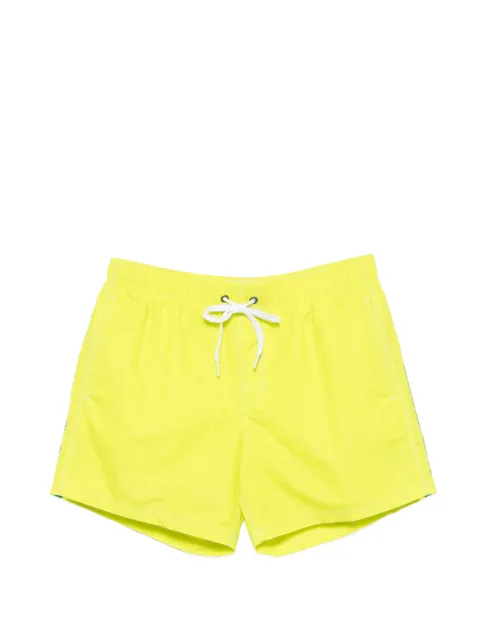 Sundek striped-trim drawstring swim shorts Yellow M504BDTA100