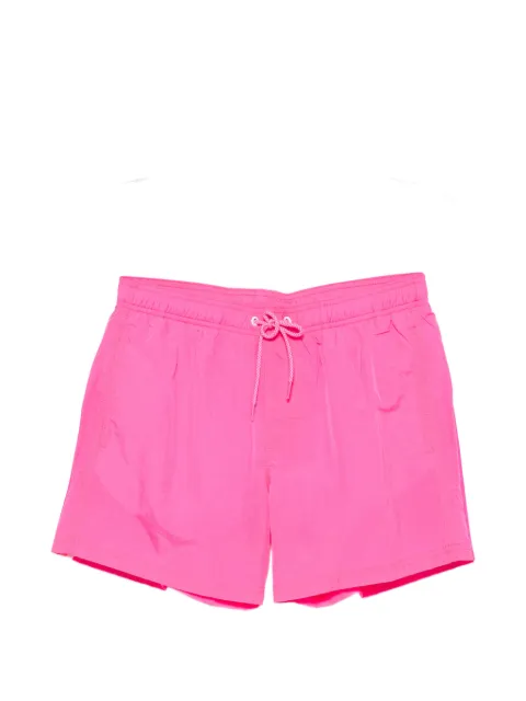Sundek stripe-detail drawstring swim shorts Pink M504BDN5100