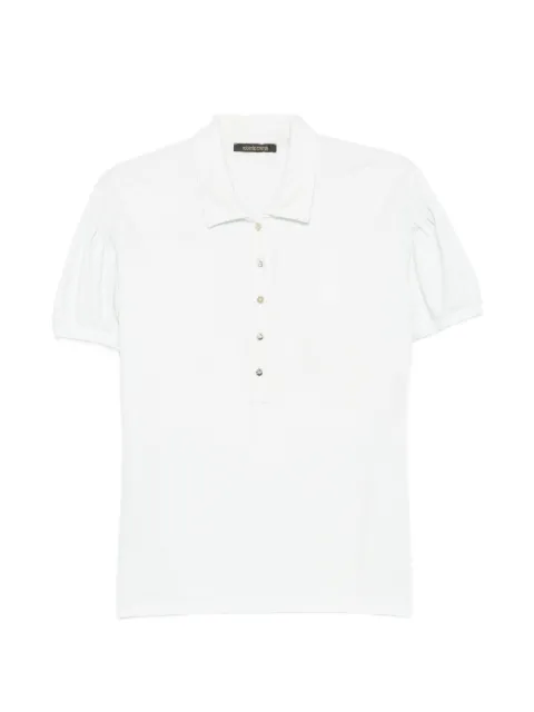 Roberto Cavalli Vintage 2000s logo-embroidered polo top Green RC250BEO