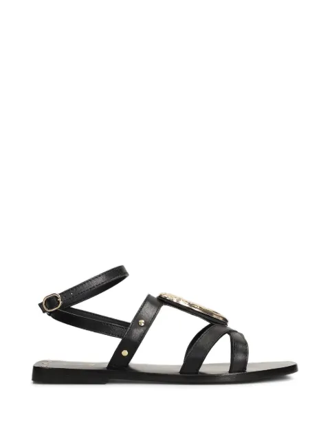 CORAL BLUE open-toe sandals Black CBK22612
