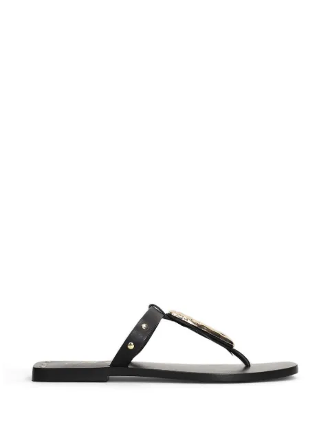 CORAL BLUE stud-embellished sandals Black CBK22613